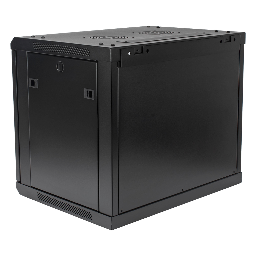 Gabinete PRECISION, Con Puerta Perforada, de 19in, 9UR, 450mm de Profundidad, Color Negro - Imagen 5