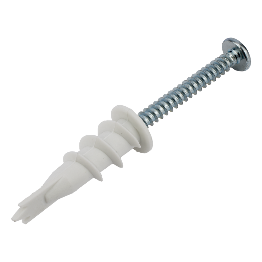 Kit de 10 taquetes autoperforables y 10 tornillos 10mm x 1 1/2" (1301-05002) - Imagen 5