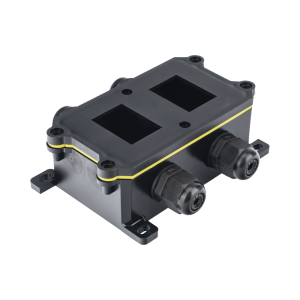 Caja de Plástico ABS/PA66 para Interruptores AccessPRO /  Compatible con los Interruptores APB-0 Series / IP65 / 4 Puertos de Conexión