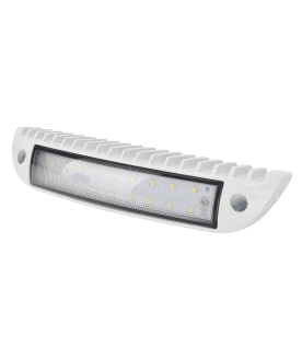 Luz de cortesía con bisel color blanco ideal para ambulancias y vehículos de rescate
