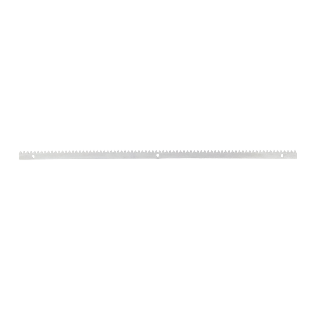 Cremallera de Acero Para Puertas Corredizas / Compatible Con Motores de Piñon Modulo 4 - Imagen 3