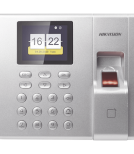 Terminal de Control de Acceso y Asistencia / Huella y Tarjetas EM / 1,000 Usuarios / Hik-Connect P2P / Pantalla LCD 2.4" / iVMS-4200