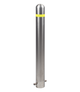 Bolardo Fijo de Acero Inoxidable de 900 mm de Altura