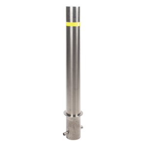 Bolardo Fijo de Acero Inoxidable de 900 mm de Altura / Ideal para aplicaciones delimitaciones de automóviles