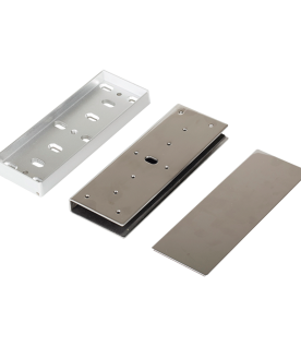 Montaje para Puerta de Vidrio / Compatible con Chapa E941SA600PQ / Tipo "U" / Secolarm