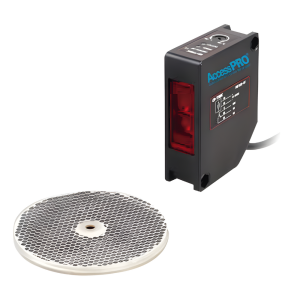 Detector fotoeléctrico de 16 m de alcance / Luz indicadora para alineación