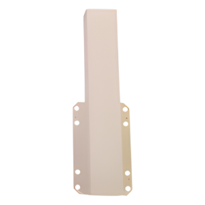 Enganche para mástil 009MXARM001 con barrera GARD4 (001G4140Z / G3750) / 8 orificios para tornillería / SOPCAM