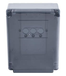 Refacción para barreras XBS y XBF AccessPRO Industrial / Caja de plástico con botonera para cuadro de mando