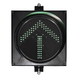 Semáforo / Señalización Flecha Verde / Diametro 30cm / Luz LED .