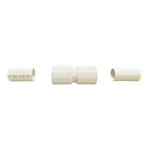 Manguito / Cople Morbidx IP67 libre de halógenos para unir tubería rígida de 40 mm (1 1/2") permite una instalación hermética no necesita pegamento