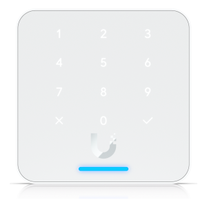Lector de Acceso G3 Flex con Teclado y NFC, Compatible con App UniFi Identity y Touch Pass, Uso con Guantes o Humedad, Resistencia IP55 y Alimentación PoE