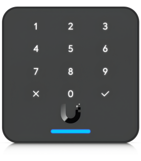Lector de Acceso G3 Flex con Teclado y NFC, Compatible con App UniFi Identity y Touch Pass, Uso con Guantes o Humedad, Resistencia IP55 y Alimentación PoE