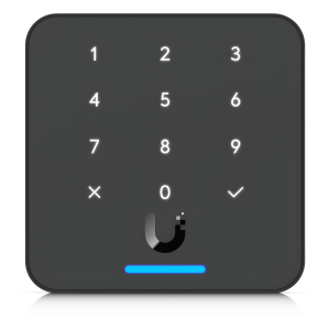 Lector de Acceso G3 Flex con Teclado y NFC, Compatible con App UniFi Identity y Touch Pass, Uso con Guantes o Humedad, Resistencia IP55 y Alimentación PoE