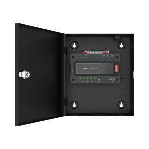 Controlador MAESTRO para Elevadores Administrable en la Nube con HikConnect Teams / Incluye Gabinete y Fuente / Control de Acceso para los pisos de los Elevadores por Huella o Tarjeta / Requiere Licencia / 1 Controlador por Cabina de Elevador