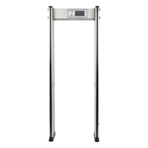 Detector de Metales de 18 Zonas / Arco para Interiores / 50 Inspecciones por Minuto / Sensor Infrarrojo Anti-Falsas / Contador Integrado / 8 Programas Precargados