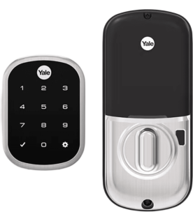 Cerradura Digital YRD256 / Mecanismo de Embutir / Control Remoto con Yale Connect / Compatibilidad Zigbee y Z-Wave Plus / Aplicaciones Alexa y Google Home / Para Puertas de 35mm a 55mm / Uso Residencial y Comercial