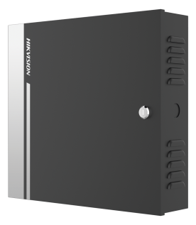 Controlador de Acceso para 2 Puertas y 4 Lectores Wiegand o RS485 / Incluye Gabinete y Fuente de Alimentación 12Vcc/8A / Soporta Batería de Respaldo /  Wiegand y RS-485 / 10,000 Tarjetas