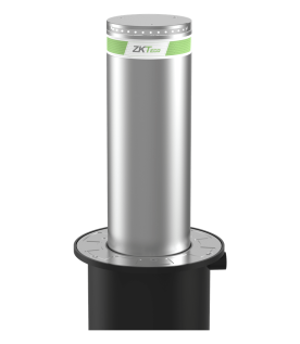 Bolardo Automático de Seguridad / Hidráulico / 219 mm Diámetro / Elevación 600 mm (23.6 in) / 4 Segundos Operación / IP68 / Control Remoto 100 m (328 ft) / LED Integrado