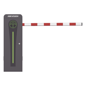 Barrera Vehicular con Brazo Abatible por Colisión 4 mts INCLUIDO / Derecha / Alto Desempeño / Brushless / Semáforo Rojo-Verde en Gabinete / Incluye 2 Controles Remotos