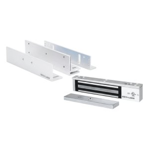 Kit Para Control de Acceso Incluye Chapa Magnética de 600 Lbs / Montaje En Z y L / Uso Interior / Certificación UL / Color Plata