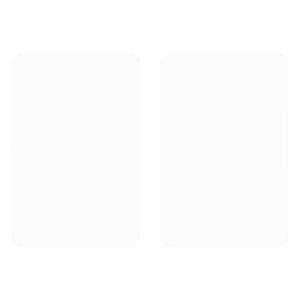 Kit de Repuesto (2 Piezas) de Aletas de Acrílico para Formar Carriles de 110 cms en Torniquetes Series DS-K3B530