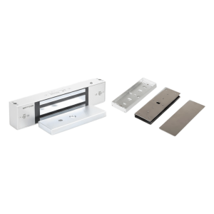 Kit Para Control de Acceso Incluye Chapa Magnética de 1200 Lbs / Montaje En "U" Para Puerta de Cristal / Uso Interior / Certificación UL