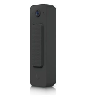 UVC Doorbell Lite – Videoportero Compacto 5 MP PoE con Visión Nocturna IR, Audio Bidireccional y Diseño Resistente al Clima, Color Negro
