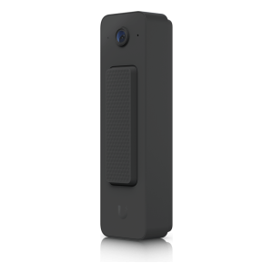 UVC Doorbell Lite – Videoportero Compacto 5 MP PoE con Visión Nocturna IR, Audio Bidireccional y Diseño Resistente al Clima, Color Negro