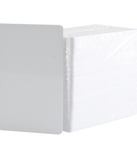 Paquete de 500 tarjetas de PVC UltraCard 30 mil CR80/ Diseñadas para impresión/ Sin Tecnología