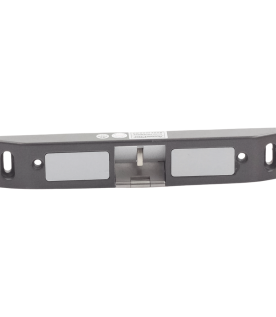 Contrachapa Eléctrica Cerrada o Abierta en Caso de Falla ( Fail Secure)/ Uso en puertas de emergencia con barra de salida.