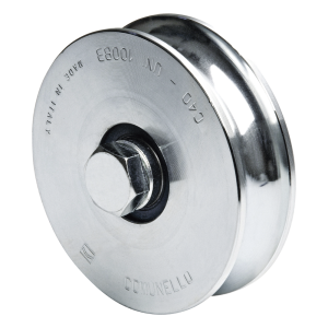 Rueda de 10 cm SIN Soporte / Soporta hasta 425 kg / Canal Tipo "U"
