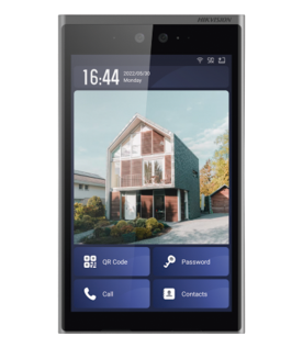 Frente de Calle IP 2 Megapixel (1080p) / Multiapartamento / Pantalla 10.1" Touch Screen / Reconocimiento Facial / Android / IP65 / IK07 / Soporta Modulo de Botones y Huella (por Separado)
