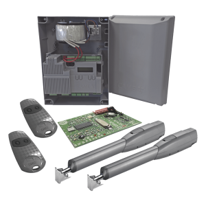 Kit de Operadores para Puertas Abatibles de hasta 3 Metros y 400 Kg ATS 3024 / Uso Intensivo