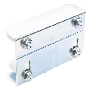 Guia Superior Ajustable Para Puertas Corredizas Con 4 Rodillos de 30 mm