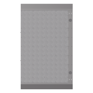 Base ADICIONAL para Torniquetes de la Serie DSK3B961 / Añade 1 Carril de 90 cms / Requiere DS-K3B961TX-BASE900-S