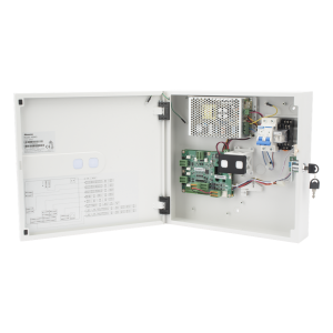 Controlador de Acceso para 4 puertas / Administrable 100 % en la Nube / Compatible con Teclado Wiegand de Terceros / PIN para visitas desde la APP / Capacidad de batería de respaldo / Función de Anti-Passback / 50,000 Tarjetas