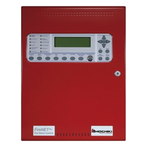 Panel De Detección De Incendio, Direccionable, 1 Lazo SLC, 127 puntos/bases sonoras por lazo, En Ingles, No Dialer, No Tarjeta Red, No Expandible, Color Rojo, Estandar, 120V, Serie FireNET Plus® (0100-16260)