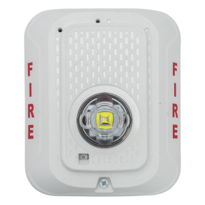 Lámpara estroboscópica LED para pared, sin bocina, candela seleccionable, color blanco, compatible con SpectrAlert