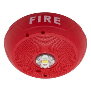 Lámpara estroboscópica LED para techo, sin bocina, candela seleccionable, color rojo, compatible con SpectrAlert