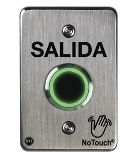 Interruptor IR NoTouch® de Acero Inoxidable, Salida Única, SALIDA
