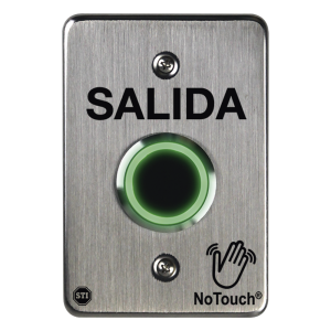 Interruptor IR NoTouch® de Acero Inoxidable, Salida Única, SALIDA