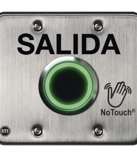 Interruptor IR NoTouch® de Acero Inoxidable, Salida Doble, SALIDA