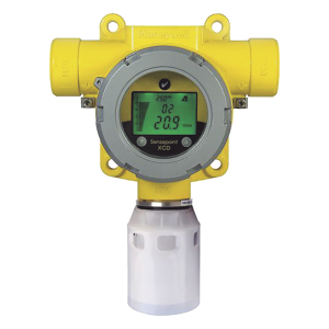Detector fijo de gas industrial con sensor electroquímico de monóxido de carbono, salida 4-20 mA y Modbus, carcasa de aluminio IP66, certificado UL/c-UL/INMETRO