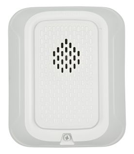 Sirena de pared para sistema de notificación de incendio, 12/24 Vcc automático, 88+ dB(A), Serie L
