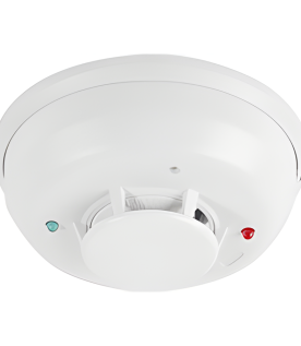 Detector Fotoelectrico de Humo de 4 Hilos con Relevador y Sensor de Temperatura, Serie i3