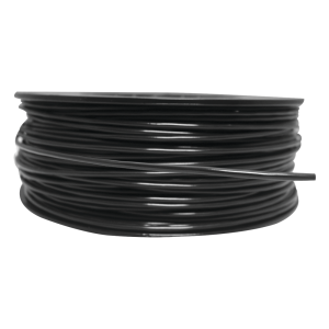 Bobina de 152 Metros de Cable Detector de Calor, Temperatura Fija 185° C, Recubrimiento de Nylon Negro para Aplicaciones en Exterior