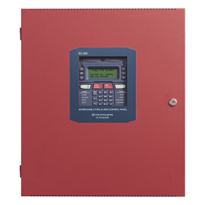 Panel de detección de incendio direccionable inteligente con comunicador dual POTS/IP preinstalado, 50 dispositivos en un lazo SLC, 2 NAC Clase A/B, programación por USB