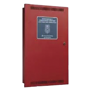 Amplificador de audio distribuido con respaldo de 50/100 W para sistema de voceo de emergencia ECC-50/100, 8 circuitos de altavoz