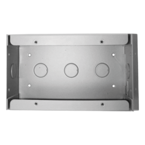 Caja de montaje en superficie de 3 gangs para anunciadores remotos LCD-80F y FDU-80