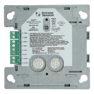 Módulo de Sincronización Inalámbrico / Compatible con Paneles Notifier, Fire-Lite, Silent Knight y Farenhyt / Incluye Baterías